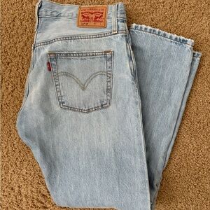 Levi's 501’s light wash